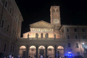 Roma, nuova illuminazione per la Basilica di Santa Maria in Trastevere