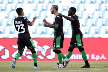 Il Sassuolo la spunta nel finale, battuto il Lecce 4-2