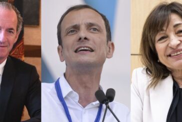Sondaggi, i governatori piu' amati Zaia, Fedriga e Tesei