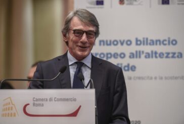 Sassoli "Dall'Ue fiducia nell'Italia ma non agisca come prima del Covid"