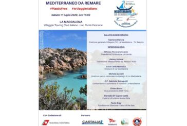 Torna "Mediterraneo da remare", Pecoraro Scanio "Stop plastica a mare"