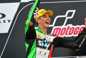 Trionfo per Luca Marini nel Gp di Spagna di Moto2