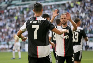 CR7 'vede' lo scudetto "Ci siamo quasi", Pjanic "Game, set e match"