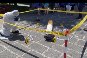 Prende il via da Sorrento la campagna contro l'abbandono di mozziconi