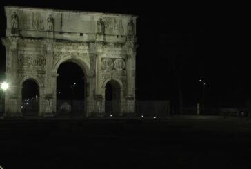 Nuova illuminazione per l’Arco di Costantino
