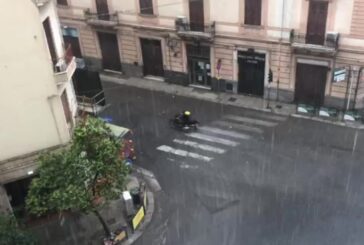 Violento nubifragio su Palermo
