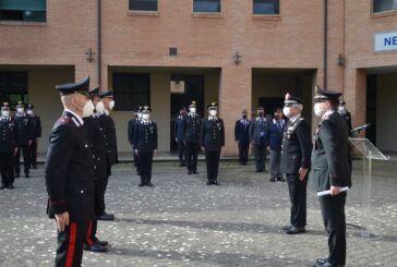 Il generale Masciulli visita il comando dei Carabinieri a Siena