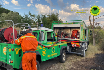 Pomeriggio di incendi tra Siena ed Arezzo