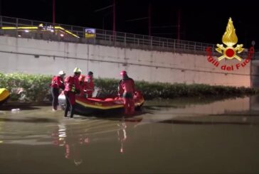 Nubifragio Palermo, vigili del fuoco al lavoro