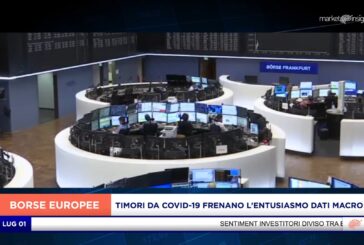 I TIMORI DA COVID-19 FRENANO L’ENTUSIASMO DEI DATI MACRO, MILANO A -0,5%