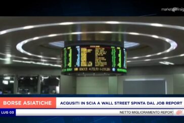 ANCORA ACQUSITI PER L’ASIA IN SCIA A WALL STREET SPINTA DAL JOB REPORT