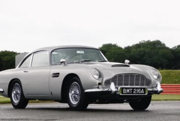 Torna la Aston Martin DB5 Goldfinger