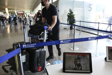 Coronavirus, primo caso positivo ai test a Fiumicino