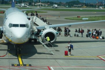 Nella prima metà di agosto cresce il traffico aereo