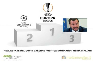 Nell'estate del Covid calcio e politica dominano i media italiani