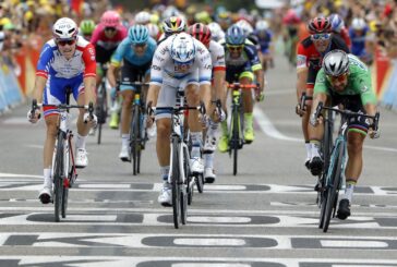 Al norvegese Kristoff prima tappa e maglia gialla al Tour2020