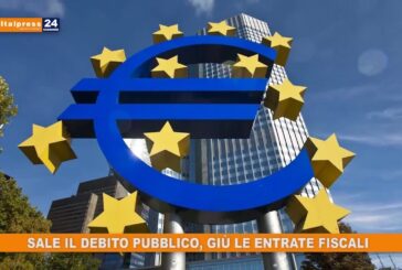 Sale il debito pubblico, giù le entrate fiscali