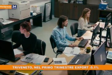 Triveneto, nel primo trimestre export -5,1%