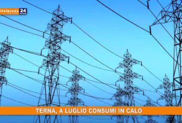 Terna, a luglio consumi in calo