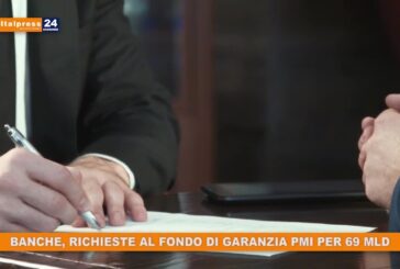 Banche, richieste al fondo di garanzia PMI per 69 MLD