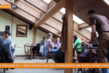 Due italiani su tre non hanno ancora consumato un pasto fuori casa