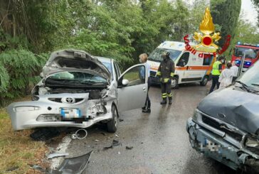 Incidente tra auto e furgone a San Gimignano: 4 feriti