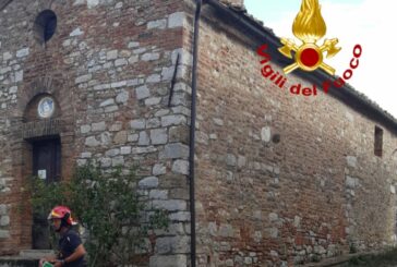 Maltempo: numerosi interventi dei Vigili del fuoco a Siena e provincia