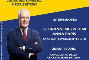 Regionali: Eugenio Giani (Pd) a Siena