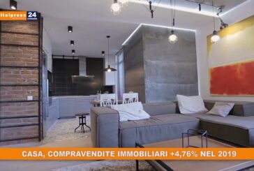 Compravendite immobiliari +4,76% NEL 2019