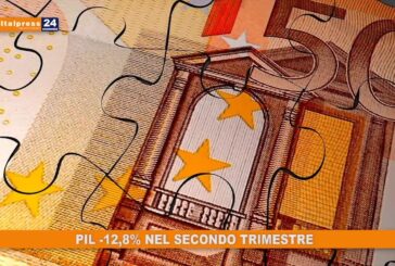 Pil -12,8% nel secondo trimestre
