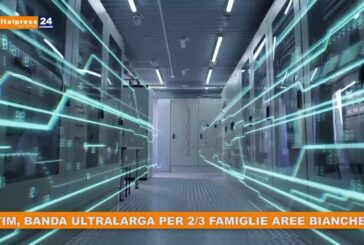 TIM, banda ultralarga per 2/3 famiglie aree bianche