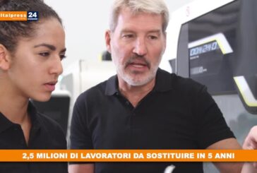 2,5 milioni di lavoratori da sostituire in 5 anni