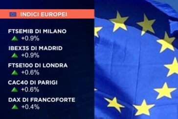 APERTURA POSITIVA PER LE BORSE EUROPEE IN VISTA DEI COLLOQUI TRA STATI UNITI E CINA
