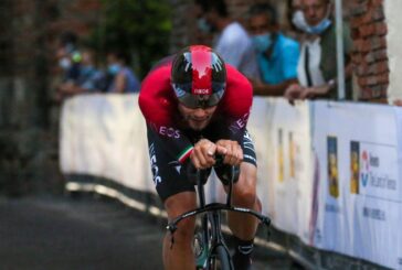 Ganna conquista l'oro mondiale nella prova a cronometro di Imola2020