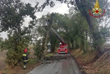 Maltempo, oltre mille interventi dei vigili del fuoco in tutta Italia