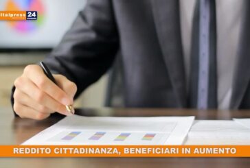 Reddito di cittadinanza, beneficiari in crescita