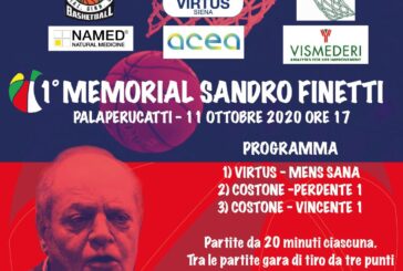 La Virtus ricorda Sandro Finetti con il memorial dell’11 ottobre