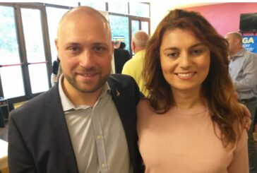 Ceccardi (Lega) a Poggibonsi con Galligani