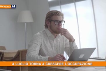 A luglio torna a crescere l’occupazione