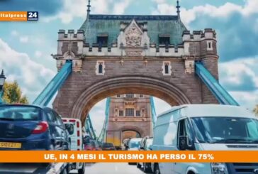 UE, in 4 mesi il turismo ha perso il 75%