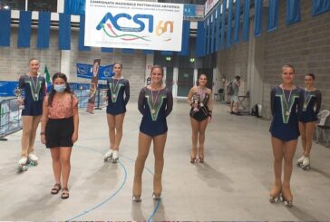 Pattinaggio artistico Mens Sana protagonista a Riccione
