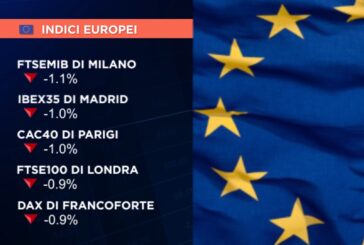 APERTURA IN ROSSO PER LE BORSE EUROPEE