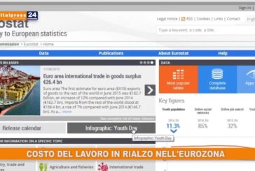 Nell’area euro cresce il costo del lavoro