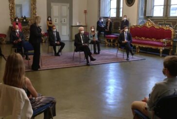 Mattarella incontra bambini che hanno salvato un coetaneo