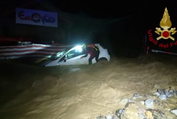 Allagamenti e frane, notte di paura e dispersi in Piemonte e Liguria