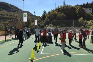 Belinelli,Ambrosini,Mazzanti con McDonald's per aree sportive ad Arquata