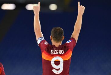 Pokerissimo della Roma contro il Benevento, doppietta di Dzeko