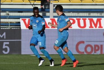 Il Parma rimonta due gol e pareggia 2-2 contro lo Spezia