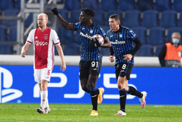 Doppietta Zapata e rimonta Atalanta, da 0-2 a 2-2 con l'Ajax