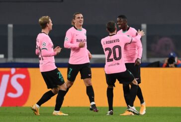 La Juve cede al Barca, Dembelè e Messi in gol allo Stadium